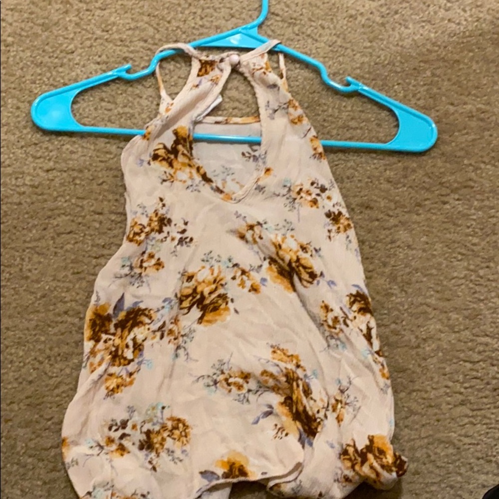 Floral formal blouse